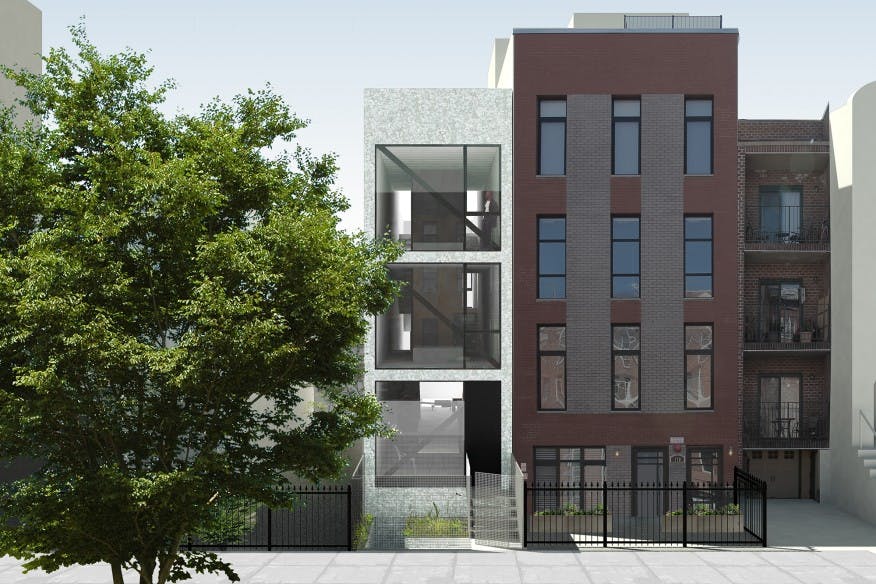 Only If Architecture's Brooklyn's Narrow House.