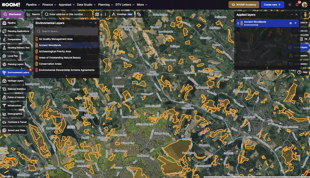How to Find Profitable Development Sites Without Falling Into the Ancient Woodland Trap
