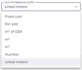 BOOM! Appraisal unit of measure